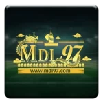 MDL97 Logo with Football field background