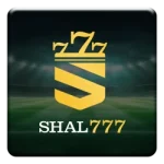 SHAL777 Logo with Football field background