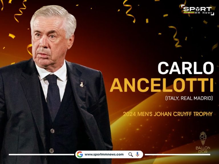 Carlo Ancelotti - Men's Johan Cruyff Trophy