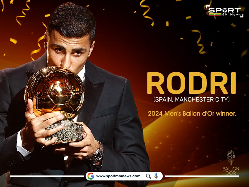 Rodri - 2024 Men's Ballon d'Or winner