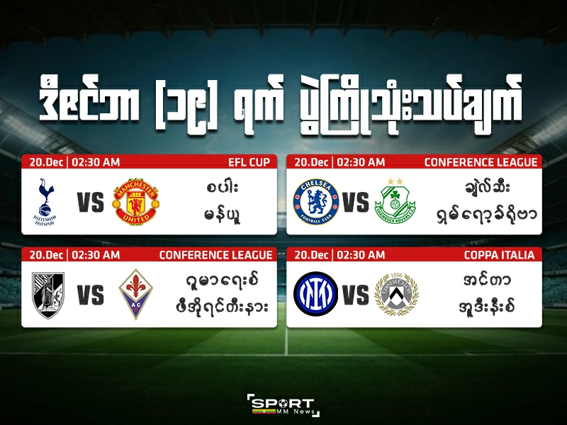 ဒီဇင်ဘာ ၁၉ ပွဲကြိုသုံးသပ်ချက်