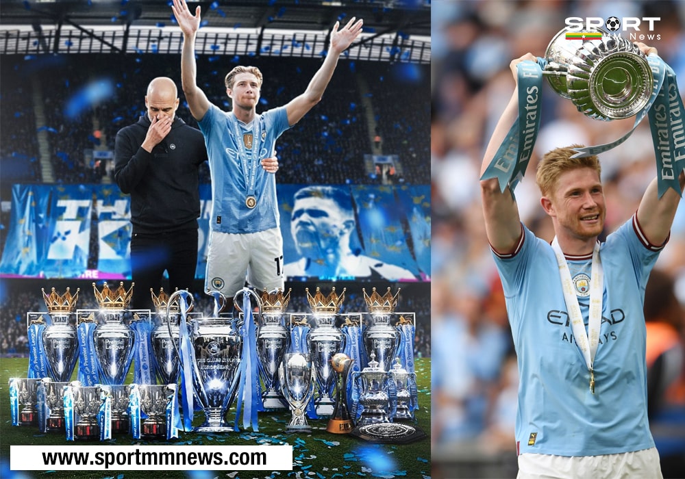 kevin de bruyne trophies won